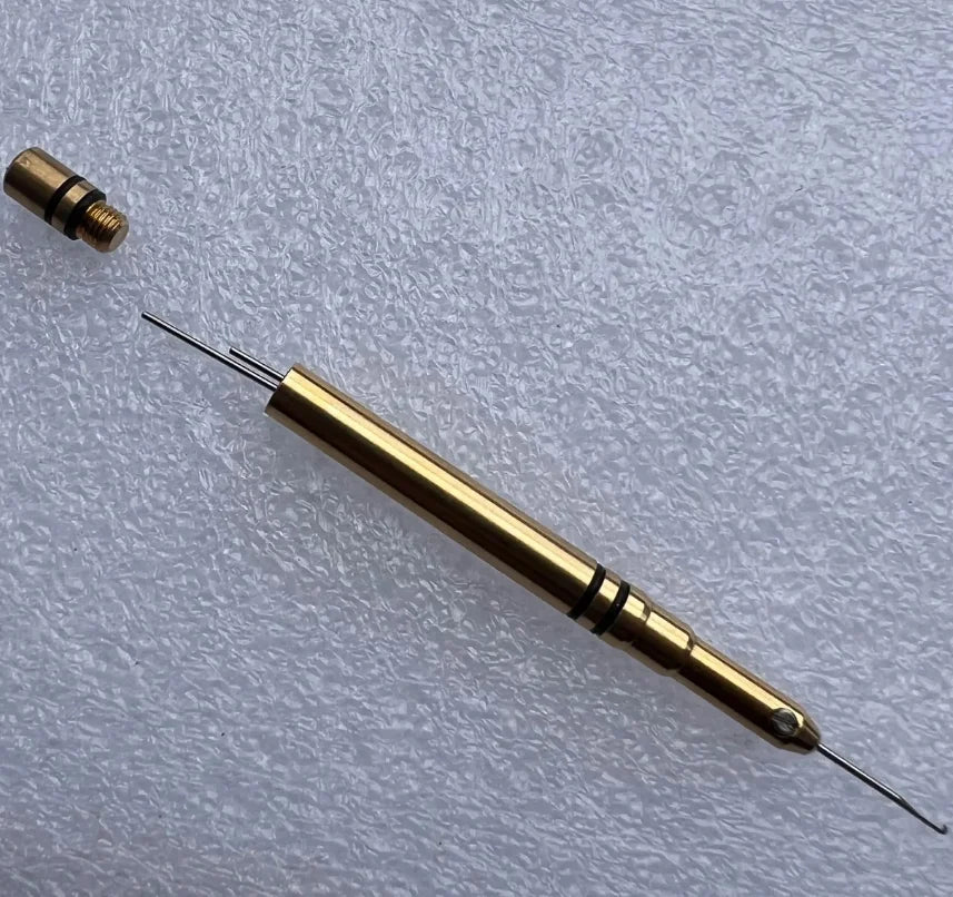 L9367 Watch Crown Repair Tool with Replaceable Steel Hooks for Removing Waterproof O Ring Gaskets on Watch Crowns