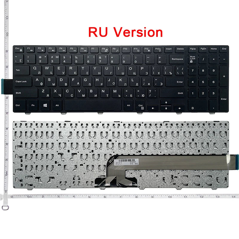 US/UK/RU/SP/FR/BR Laptop Keyboard For Dell Inspiron 15 5547 7557 7748 17 7559 5748 5749 5755 5758 5759 P39F P51F P57F P26E