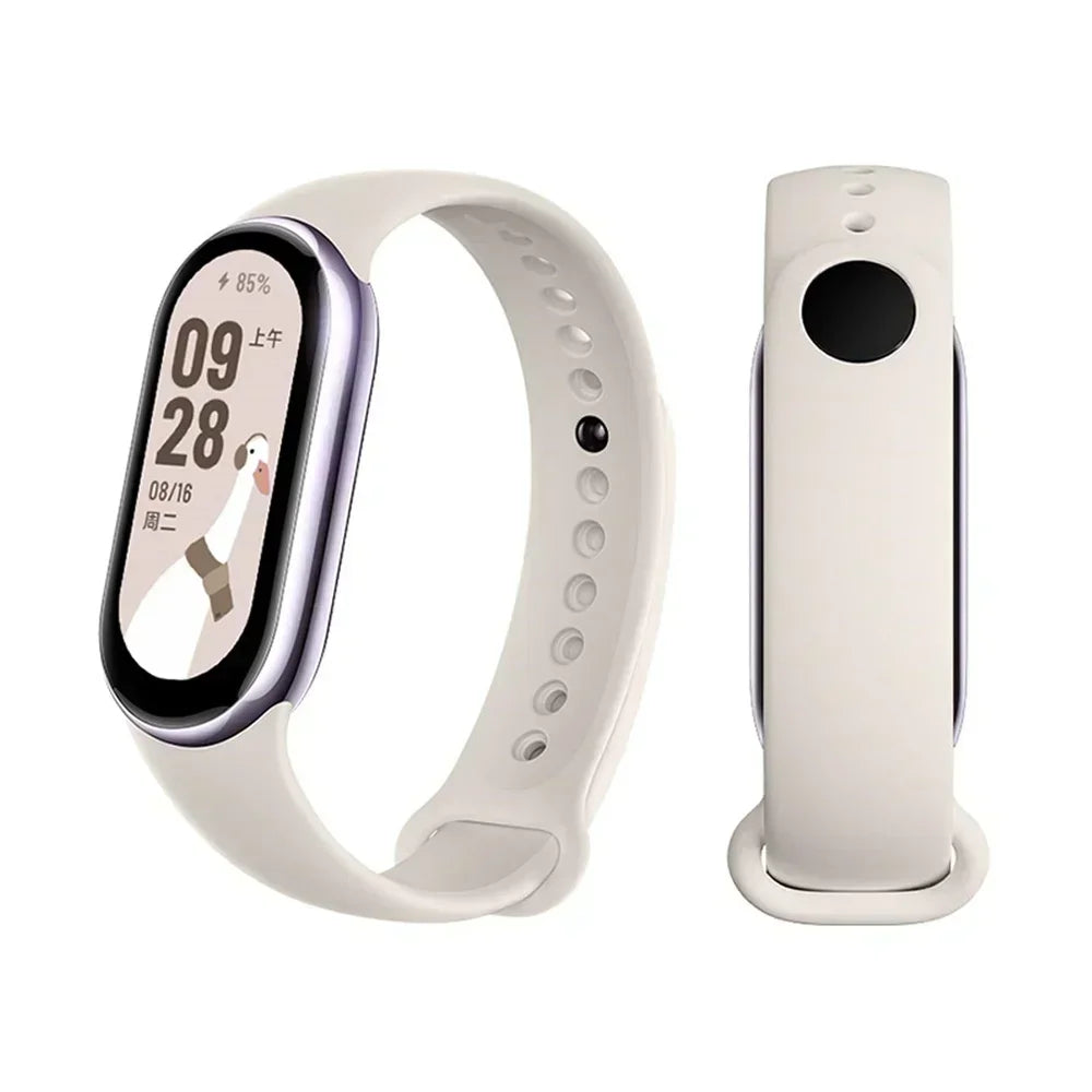 Official silicone Watch band For Xiaomi Mi band 10-NFC Strap Replacement miband10 Bracelet Sport smart mi band 9-8 Accessories