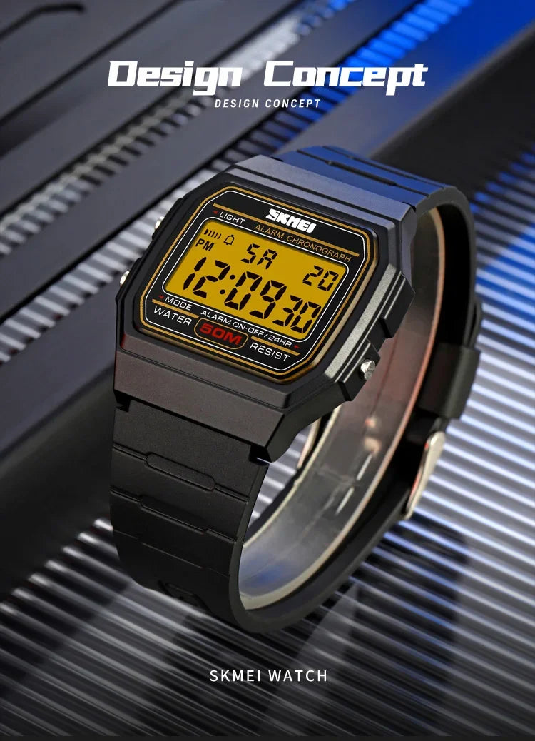SKMEI 2042 Military Clock reloj hombre Digital Sport Watches  Mens Outdoors 5Bar Waterproof Chrono Date Week Men Wristwatches