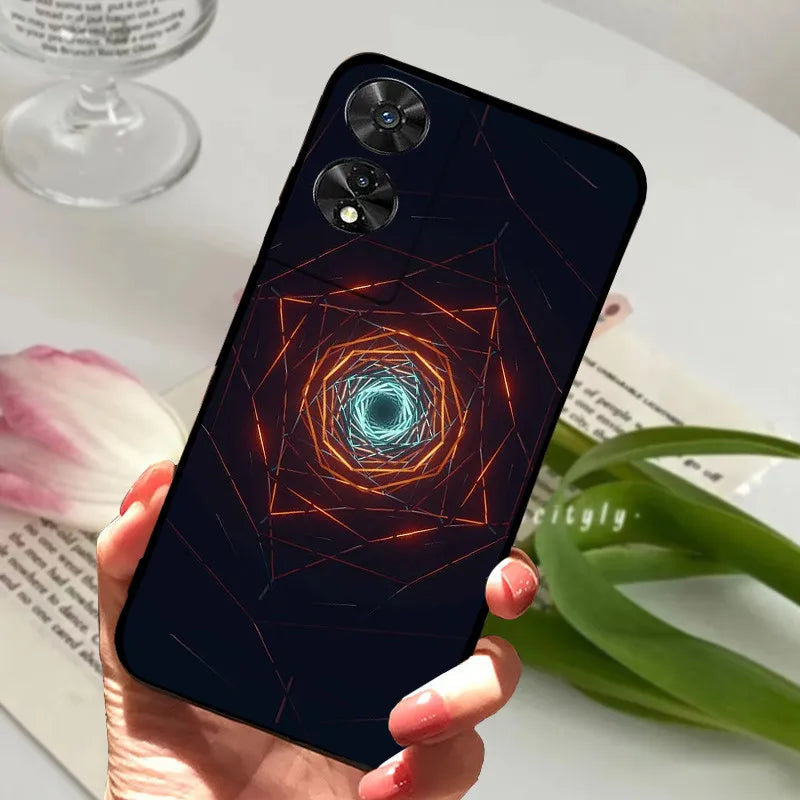 For TCL 505 Case TCL 50 SE / 50 5G Silicone Shockproof Soft Phone Cover for TCL 505 Case Funda Cute TPU Coque Protective Shell