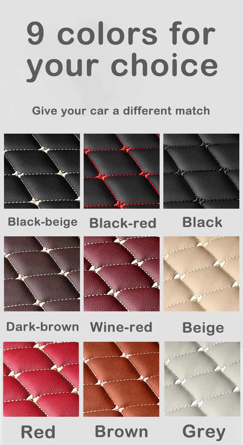 Car trunk mat for Dodge Caliber 2008 2009 2010 2011 Cargo Liner Carpet Interior Parts Accessories Cover