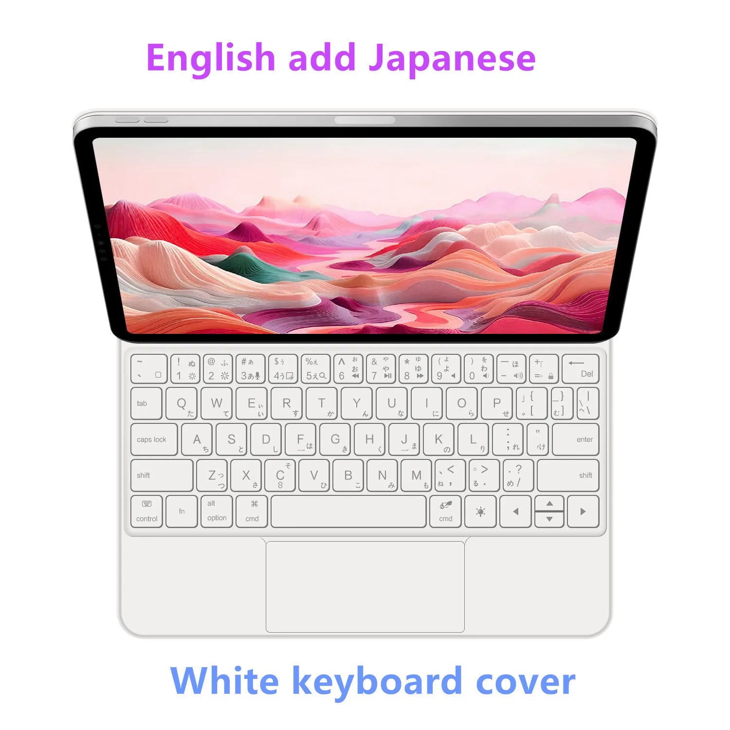 iPad Keyboard Magic Keyboard for iPad 10 iPad Pro 11 Air 11 5 6 7 Spanish Russian Korean Portuguese Hebrew Deutsch Japanese TY1