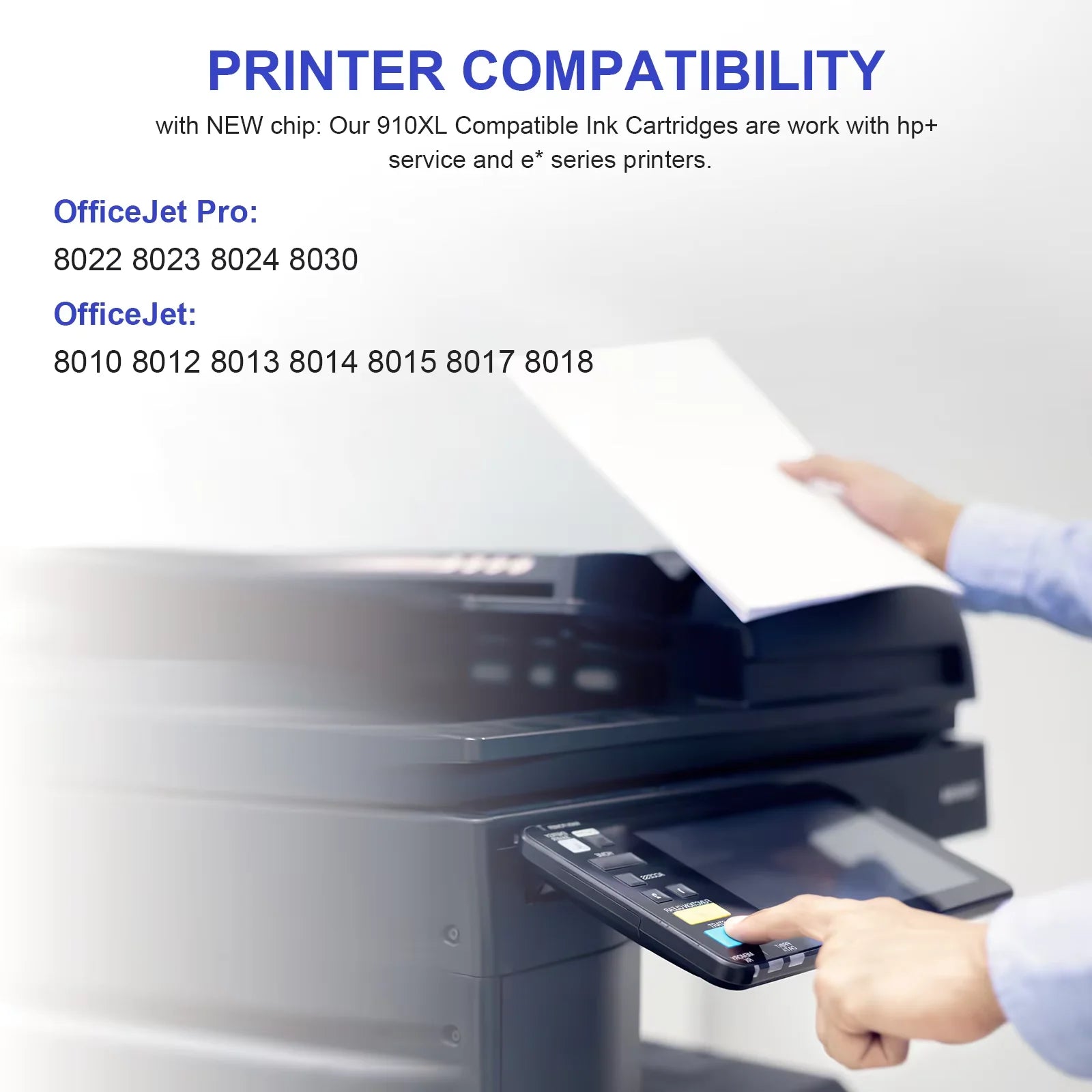 912XL Ink Cartridge For HP 912 XL HP912 Compatible OfficeJet 8010 8012 8013 8015 8017 8018 8020 8022 8023 8026 8028 8035 Printer