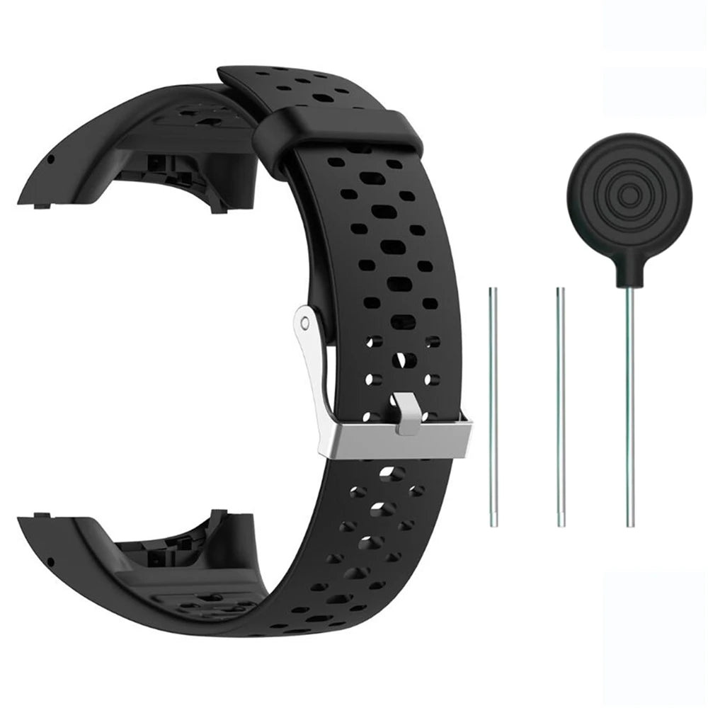 Wristband Strap for Polar M400 M430 GPS Sports Smart Watch Replacement Silicone Watchband Bracelet Watch Strap Band Accessories