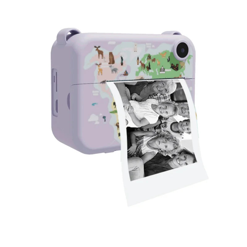 Digital Children Camera Photography Instant Print Photo Kids Video Recorder Mini Thermal Printer Video Educational Birthday Gift