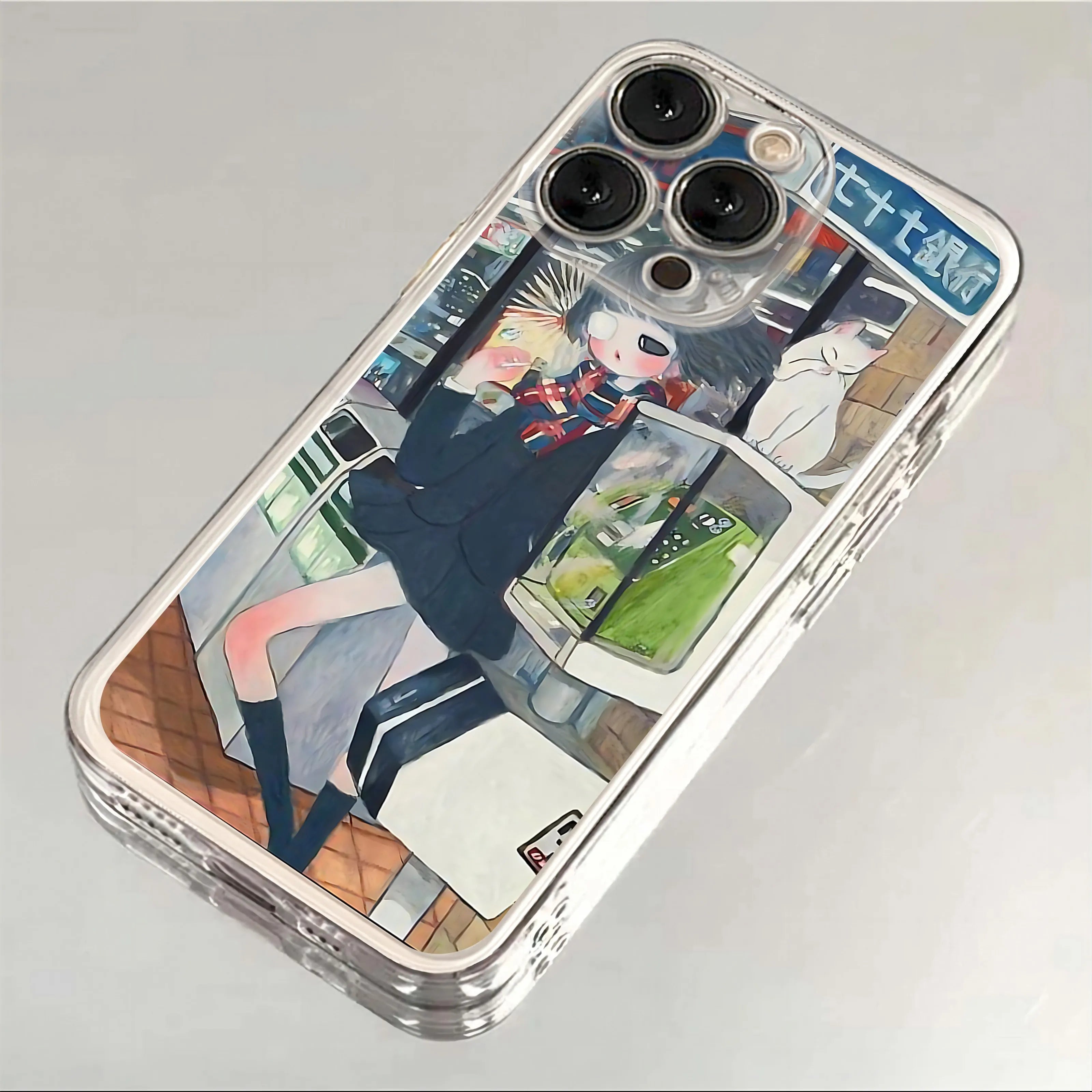 Aya Takano Phone Case For Xiaomi Redmi Note 13 12 12C 11 10 10C 13C 10s 9 9s 9A 9T 9C 8 7 Pro Max 4G 5G Luxury Transparent Cover