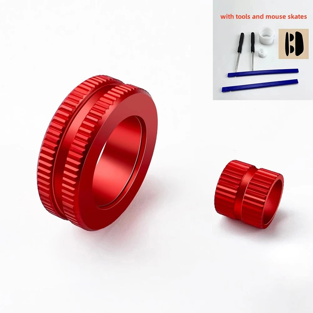 1 Piece Metal Mouse Scroll Wheel For Logitech MX Master 1 2 2s Replacement Magnesium Aluminum Alloy Mice Roller Accessory