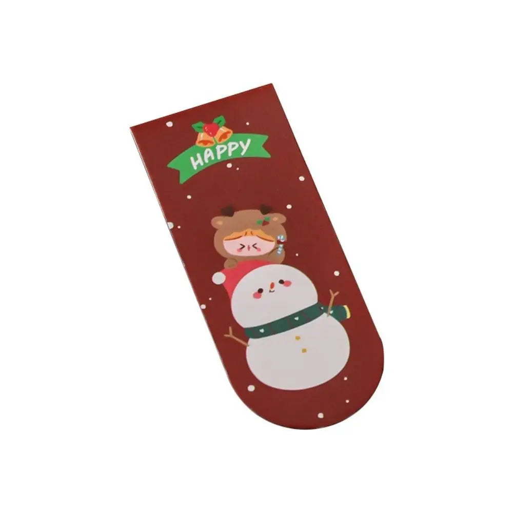 Office Supplies Gifts For Teacher Student Stationery Reading Marker Magnetic Bookmarks Christmas Bookmarks Book Page Folder
