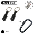 Screwdriver Bit Holder 1/4 Inch Hex Shank Extension Bar Quick Change Aluminum Alloy Keychains Drill Screw Adapter Hand Tools