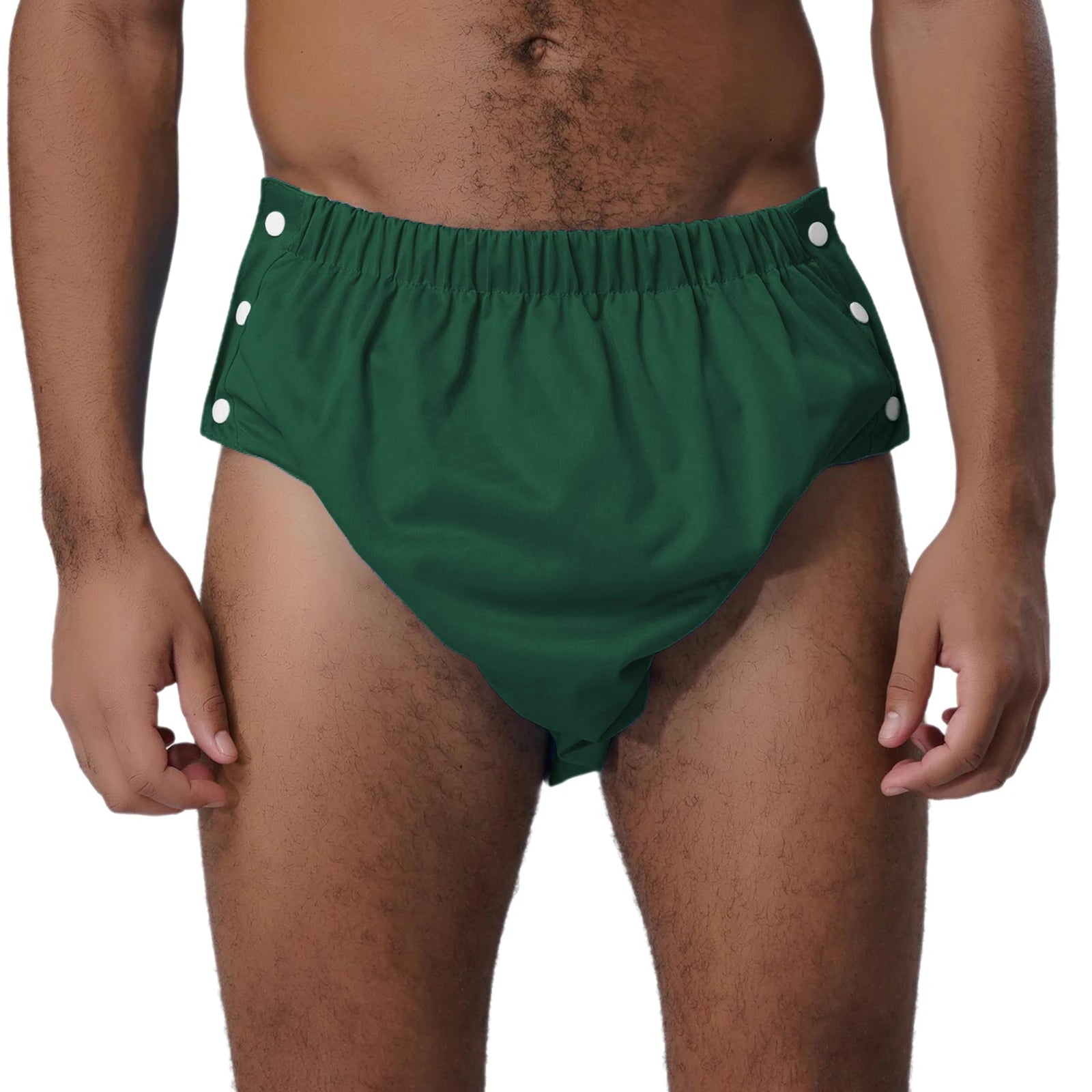 Adults Tear Away Diaper Cover Underwear  Adjustable Waist Leak-proof Reusable Adaptive Underwear for Elders Bedridden Patients