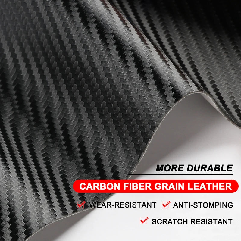 Car Door Threshold Scuff Plate Carbon Fiber Decals Stickers For Subaru Impreza Forester Outback Legacy Crosstrek XV Leone WRX