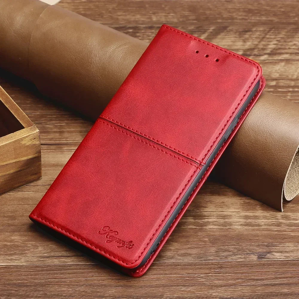 Luxury Magnetic Leather Flip Mobile Phone Case for Motorola Edge 50S 50 Pro 50 Fusion Edge 5G 2024 Protect Cover Coque