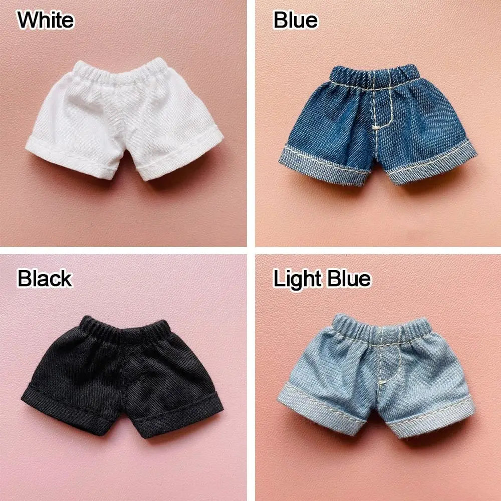 Fashion  Accessories For 1/11OB11 Dolls Dolls Wear Shorts Handmade  Shorts  Clothes  Jeans Shorts