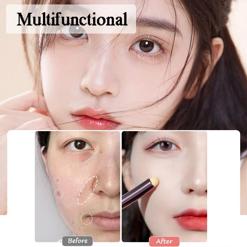 Professional Lip Brush Multifunctional Foundation Contour Makeup Brush Lipstick Dyeing Lip Smudging Blush Brush Cosmetic Tool