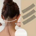 3Solid color wavy hair clip, bangs clip, hairpiece, hairpiece storage clip, hairstyle tool