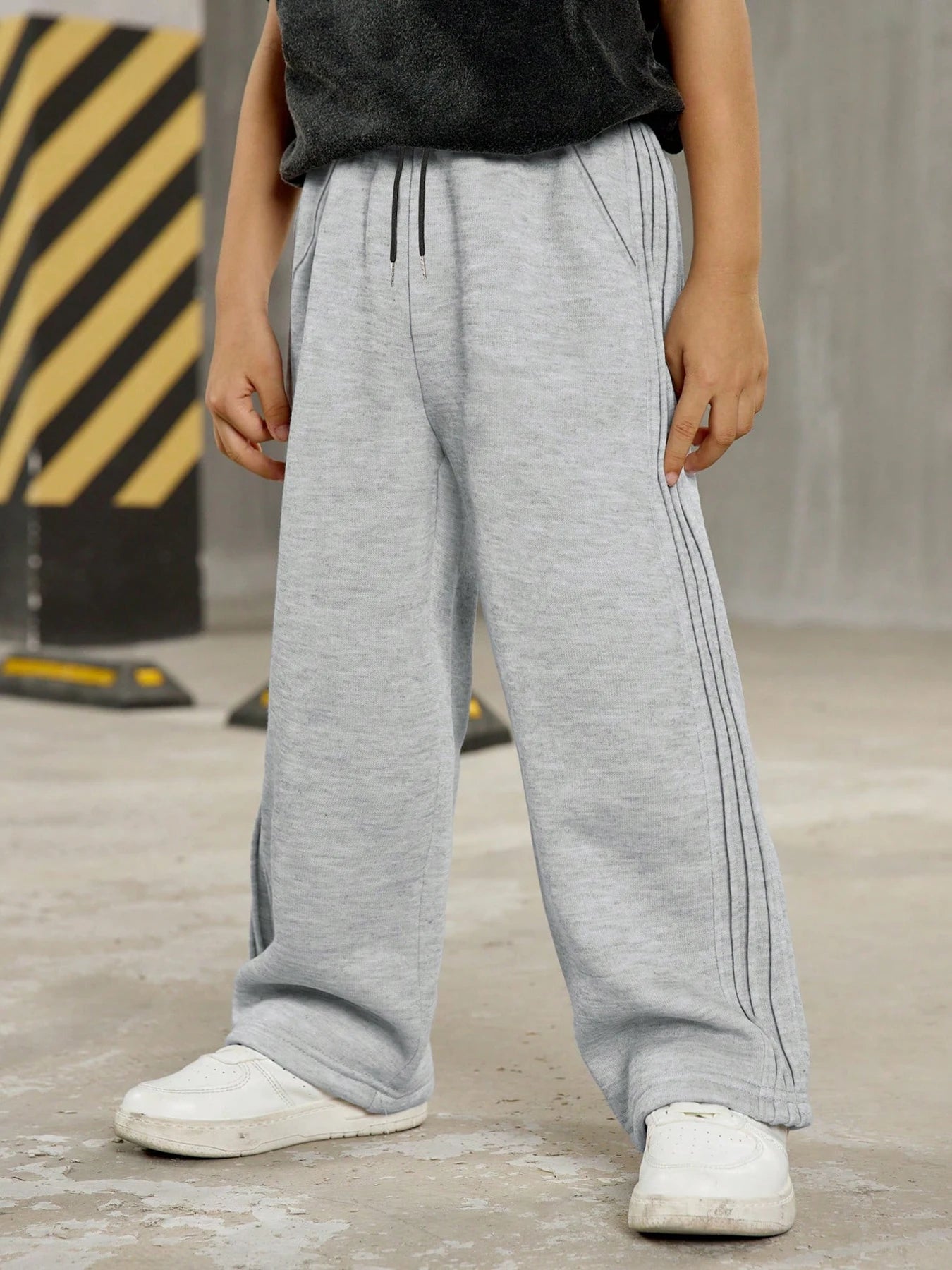 Boys' trousers, padded casual trousers with velvet in winter, 7-14 years old, trousers for outdoor activities.