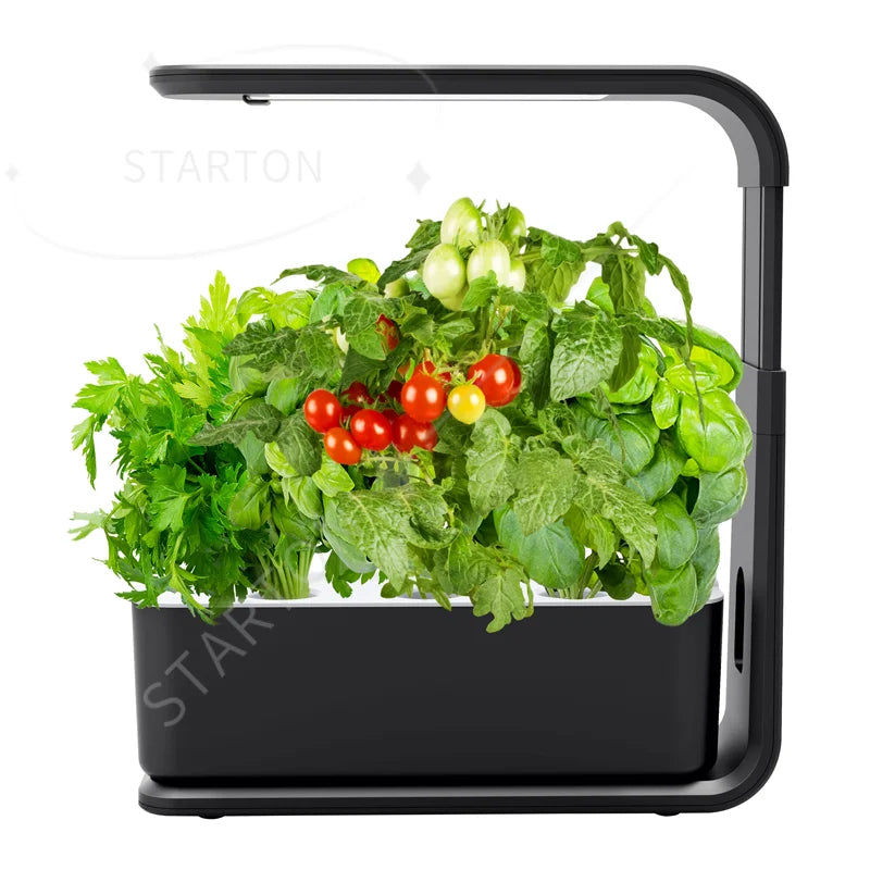 Garden Indoor Home Led Grow Light Smart Planter Pot Kits Herb Self Watering aero Pots Hydroponic Growing Systems