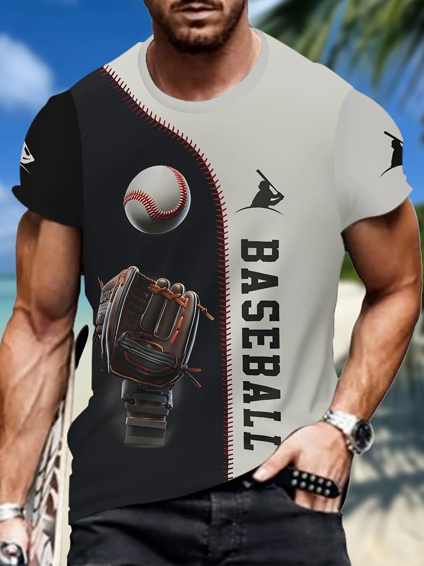 2025 New Men's T-shirt Welder Printed Shirt Workwear Men's Large Size Casual Short Sleeve Streetwear Tops Daily Pullover