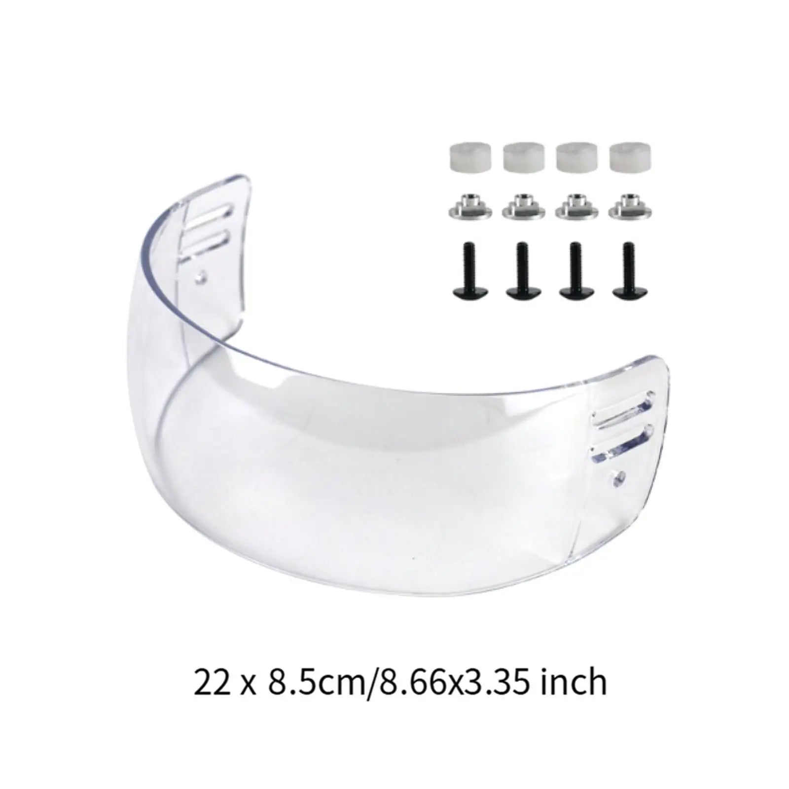 Hockey Helmet Visor Lightweight Replacement Outdoor Sports Face Mask Visor