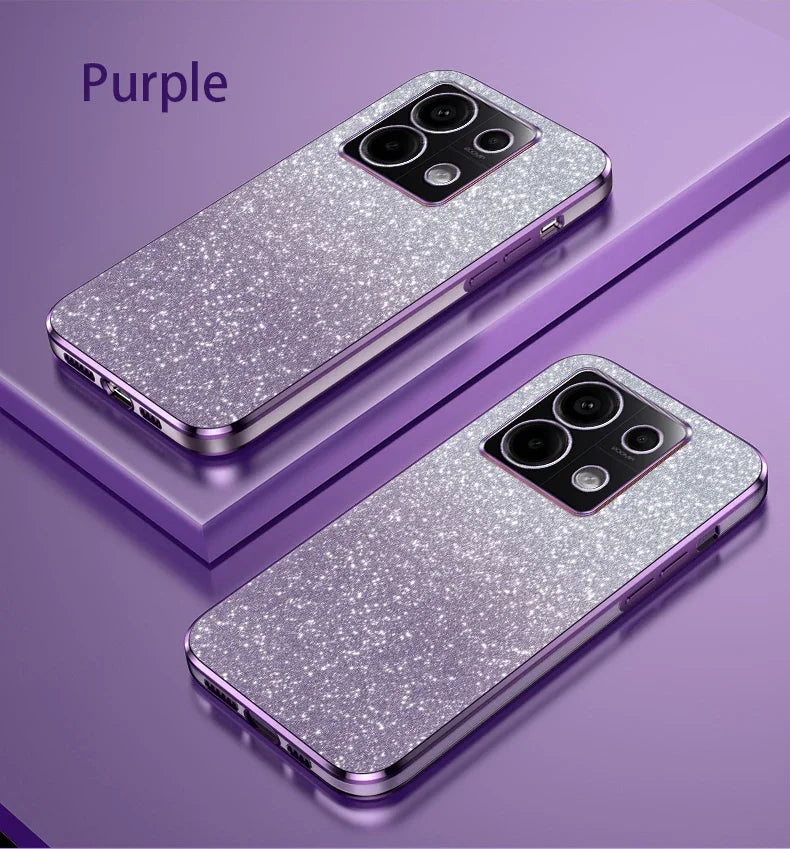 Reno 13 Pro 5G Luxury Shiny Glitter Plating Silicone Case on For Oppo Reno 13 Reno13 13F 13Pro Camera Lens Soft Back Cover Coque