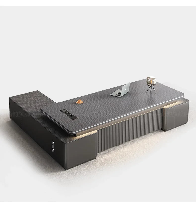 Designer Modern Computer Desk Luxury Office Table Organizer Ideal Gaming Space Office Enhancement Muebles Oficina Decoration