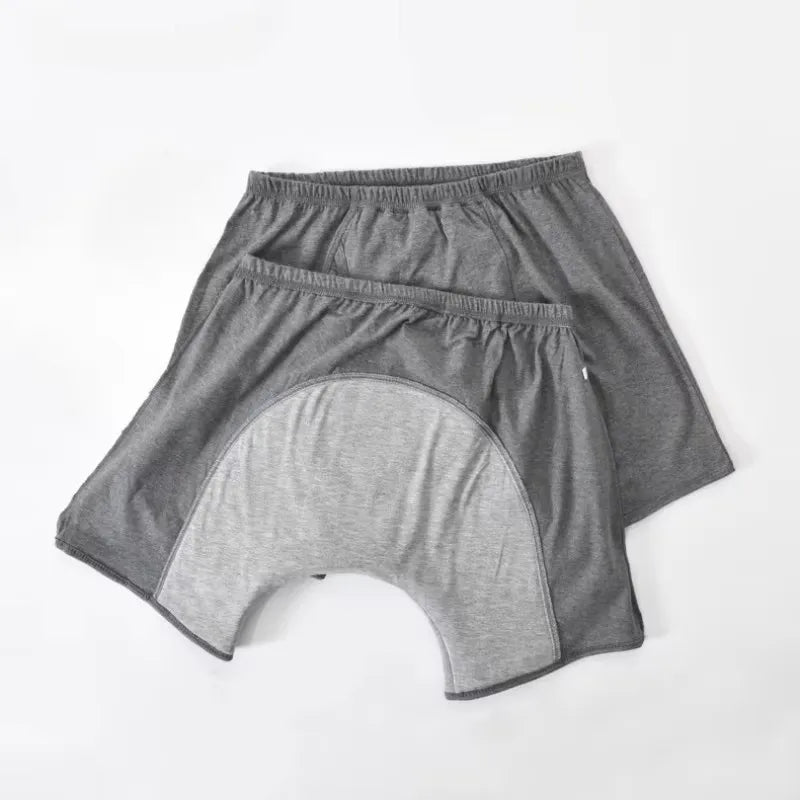 Urinary Incontinence Elderly Underwear Leak proof Urinary Paralysis Patient Water Absorbent Diaper Waterproof Washable Underwear
