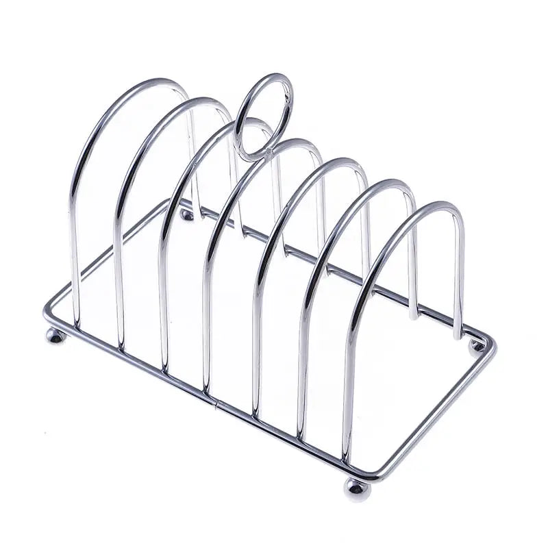 Stainless Steel Toast And Bread Rack Rectangle Food Display Tool For Air Fryer Accessories Food Tool Toast Rack For Kitchen