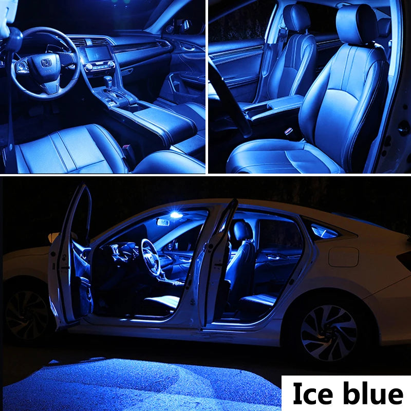 ZITWO LED Interior Light License Plate Lamp  Kit For Subaru XV Crosstrek 2013- 2017 2018 2019 2020 2021 2022 2023 Accessories