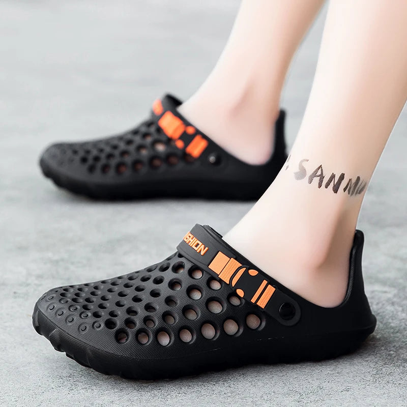 Mens Summer Sandals Comfortable Soft Slippers Breathable Lightweight Outdoor Casual Shoes for Men