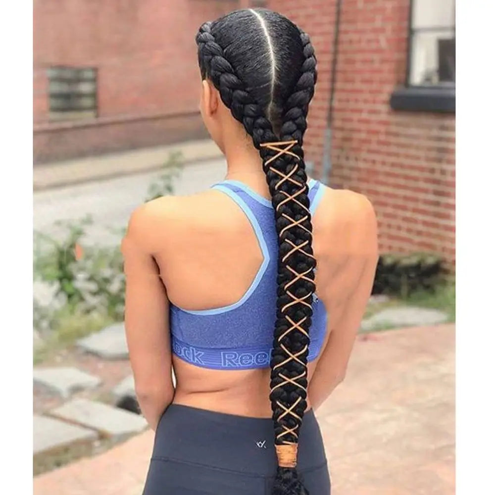 Thread Braided Hair Styling Tool African Braids Women Hip-hop Hair Tie Braiding Rope Band Hair Braiding String Hair Wrap String