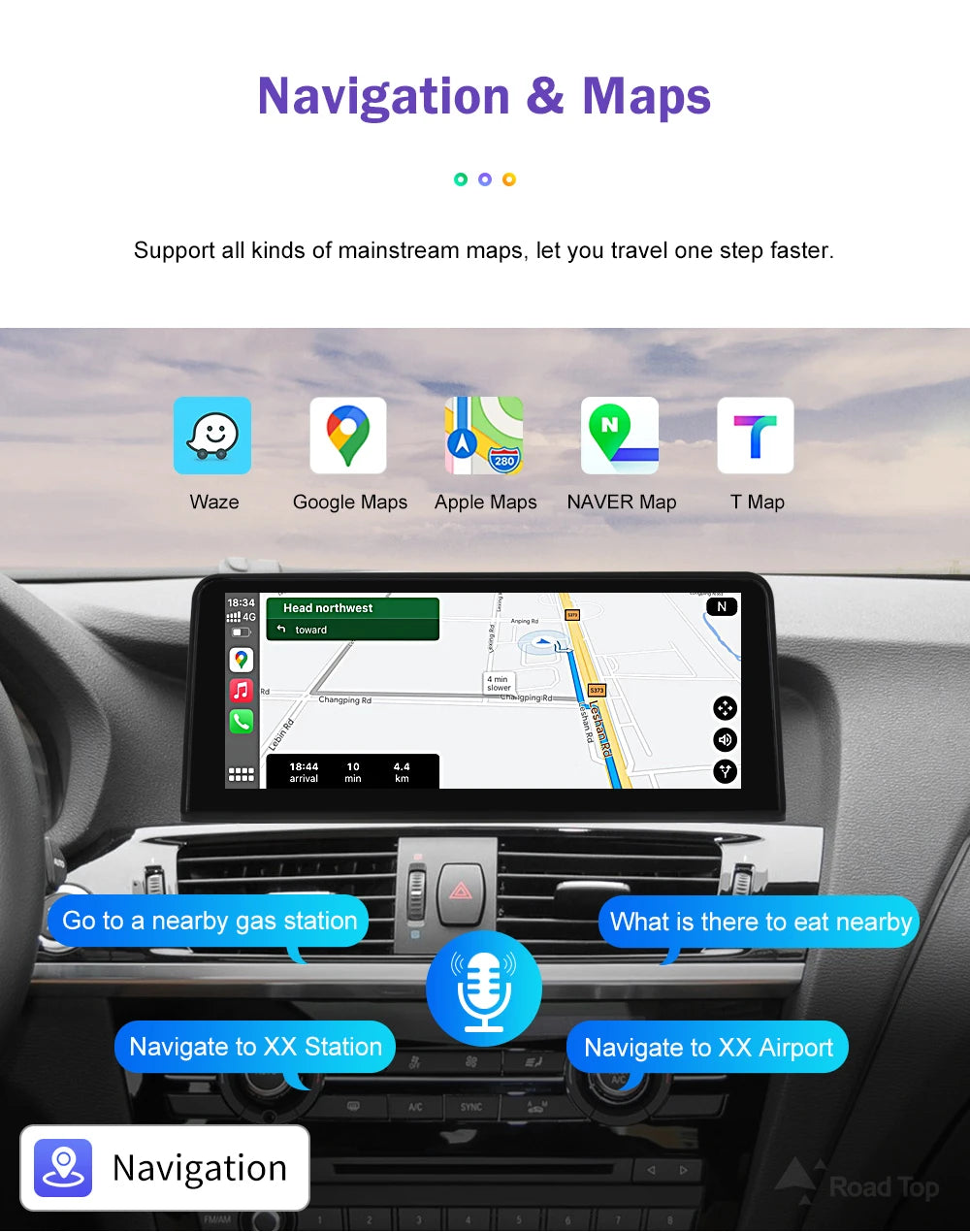 1920*720 Multimedia Touch Screen Wireless Carplay For BMW X3 F25 X4 F26 2014-2016 CIC NBT System Android Auto NBT System