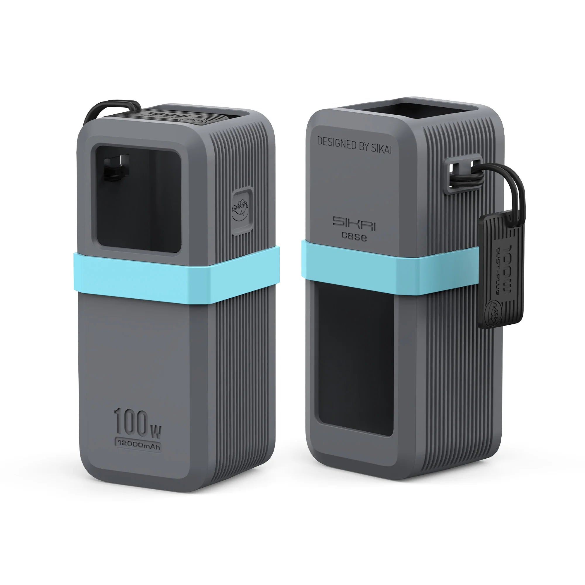 SIKAI Silicone Case for UGREEN Nexode Power Bank 20000mAh 130W Portable Travel Case for UGREEN Nexode Power Bank 12000mAh 100W