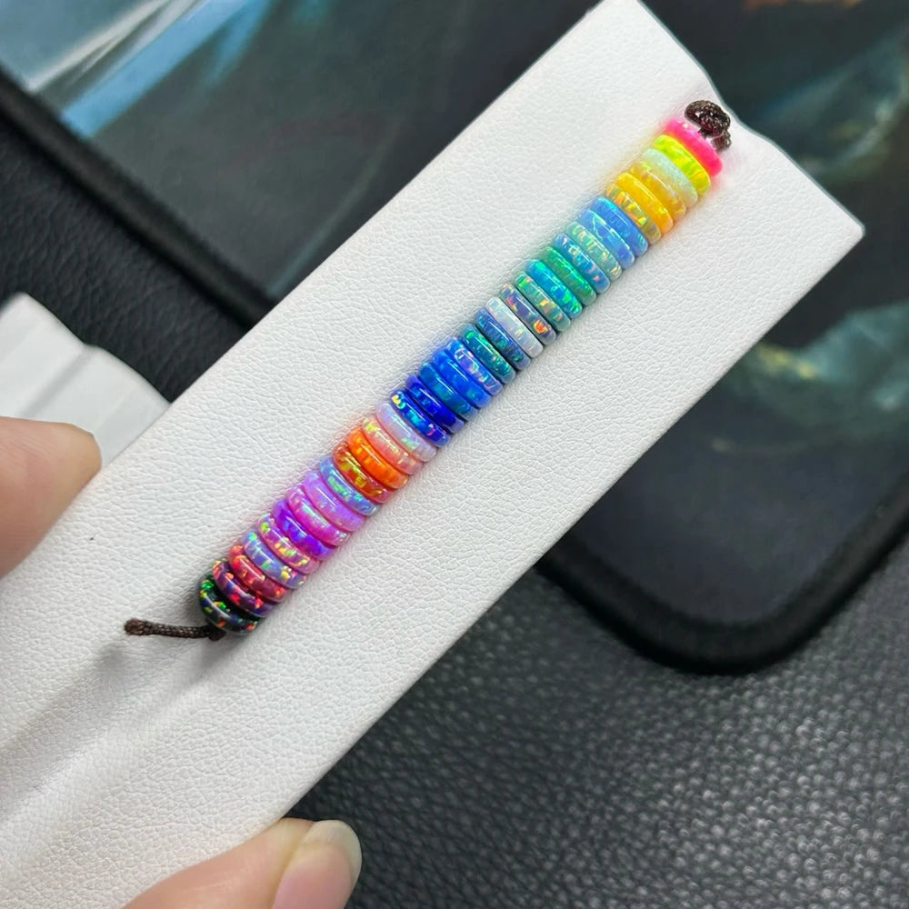 Opal Stones Strand Loose Synthetic Gemstone Polished Wholesale For Jewelry Designers