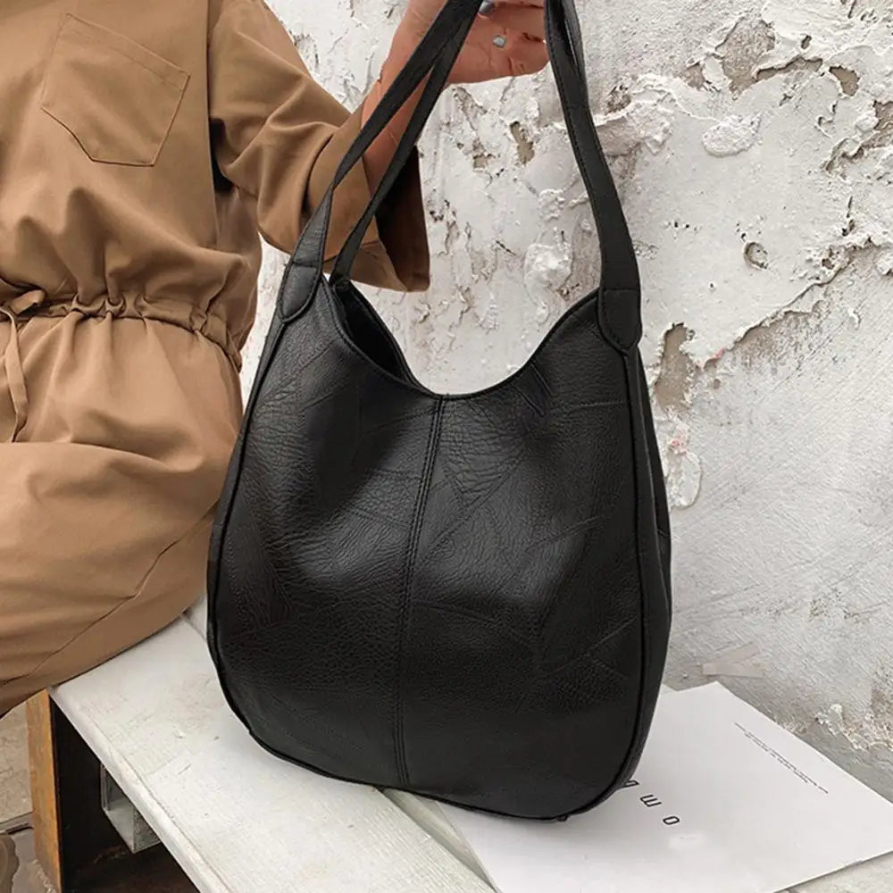 Women's Handbags Vintage Luxury Leather Shoulder Bag Designers Large Bag Modern Fashion Brand Female