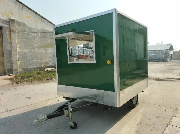 Cheap Mobile Kitchen Trailer Fully Equipped Food Truck Mini Food Cart For Coffee And Snacks Use