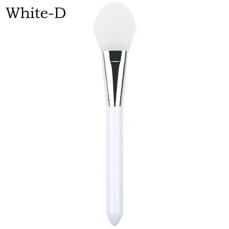 4/1pcs Silicone Face Mask Applicators Soft Head Flexible Face Mask Brushes for Mud Clay Reusable Face Mask Spatula Makeup Tools