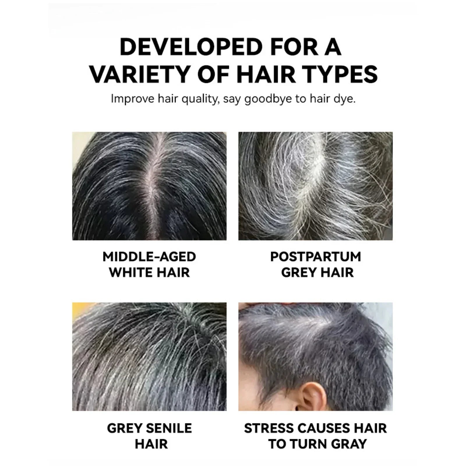 Black Brown Disposable Temporary Hair Dye Pen Lipstick Style White Hair Coverage Hair Coloring Dyeing Chalk Quick Hair Color Dye