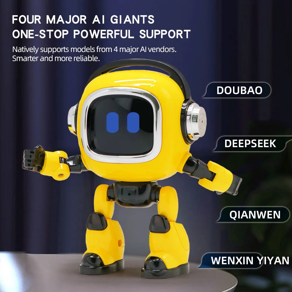 Ai Robot Smart Ai Voice Controlled Multifunctional Interactive Daily Life Assistant Educational Toy For Boys Kids