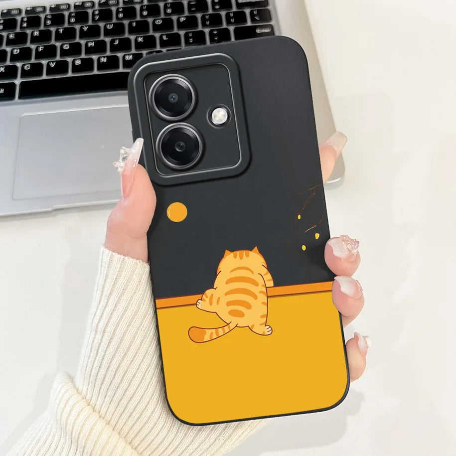 For Funda OPPO A3 A3x 4G Case 2024 Cute Panda Rabbit Soft Silicone Candy Painted Phone Covers For OPPO A40 5G OPPOA3 A 3x Bumper