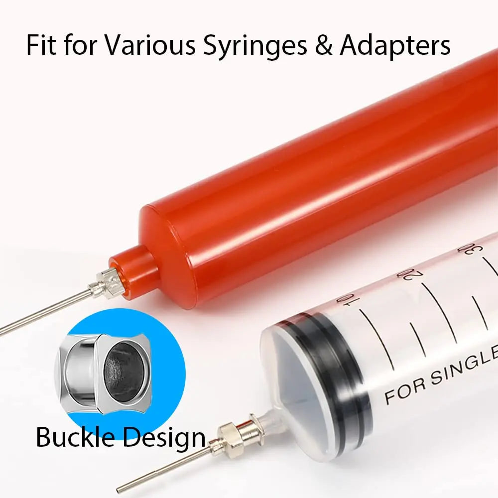 1Pc - 100mm or 150mm，200mm 300m 400mm Cannula Length Dispensing Needle (8G,10G,12G,14G...27G Optional)- Blunt Tip All Metal