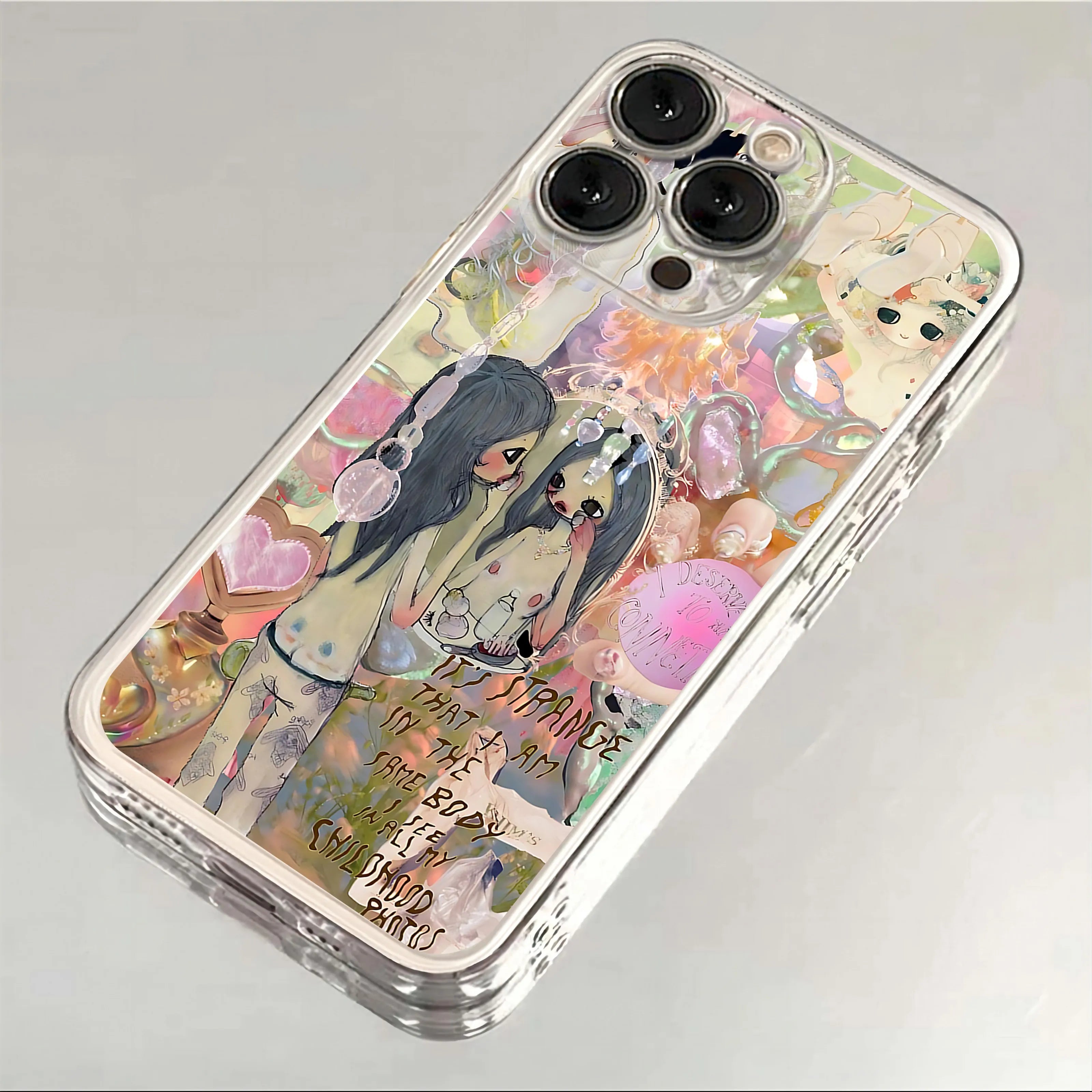 Aya Takano Phone Case For Xiaomi Redmi Note 13 12 12C 11 10 10C 13C 10s 9 9s 9A 9T 9C 8 7 Pro Max 4G 5G Luxury Transparent Cover
