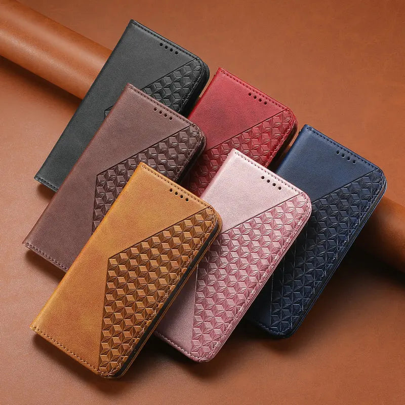 For Realme 15 12 13 14 Pro Plus 5G Book Case Magnet Leather Texture Wallet Funda Realme15 Phone Realmi 14 Pro+ 14X Flip Cover