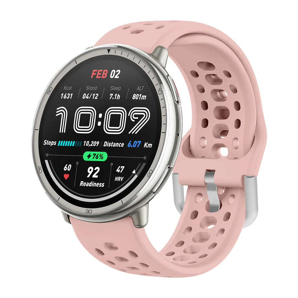 Original Silicone Strap For Amazfit Active 2 Sport breathable Bracelet Intelligent Correa Amazfit Active2 Watchband accessories