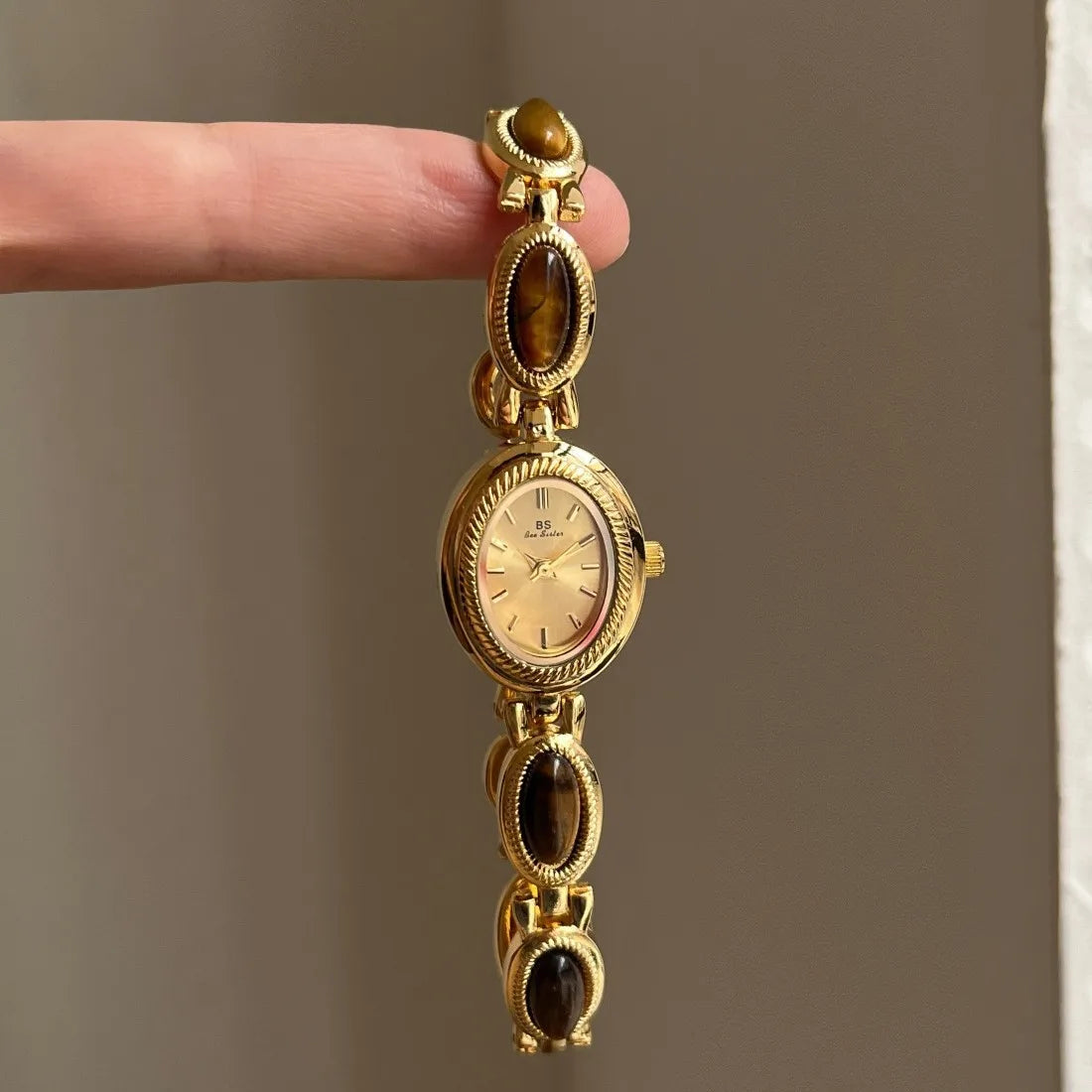 High End Medieval Light Luxury Pearl Bracelet Watch Jewelry Jade Quartz Bracelet Women's Watch Gift For Women Lady Fashion Watch