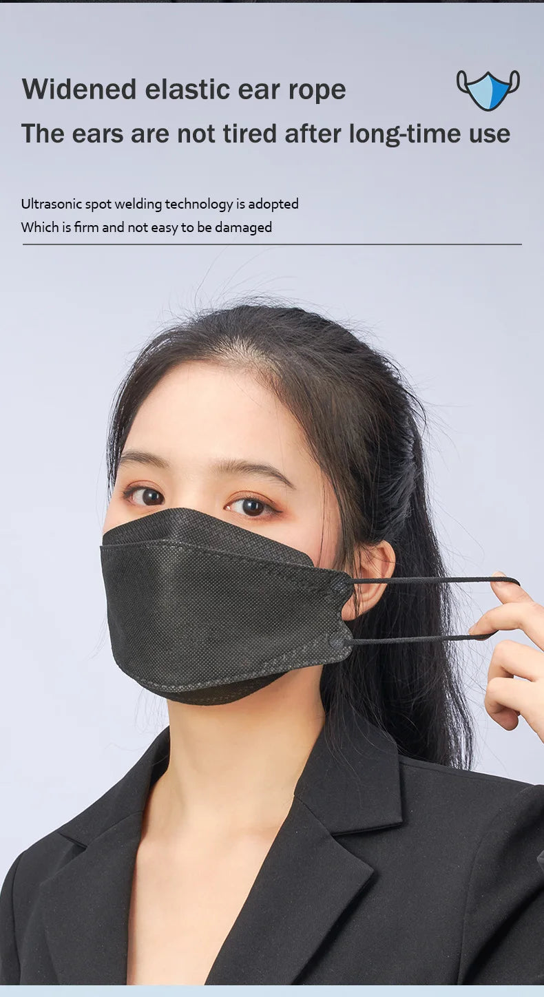 ffp2 masks kn95 face mask mascarillas faciales black gesichts maske fpp2 approved mask spain mascara fish mascherine 10/50/100pc