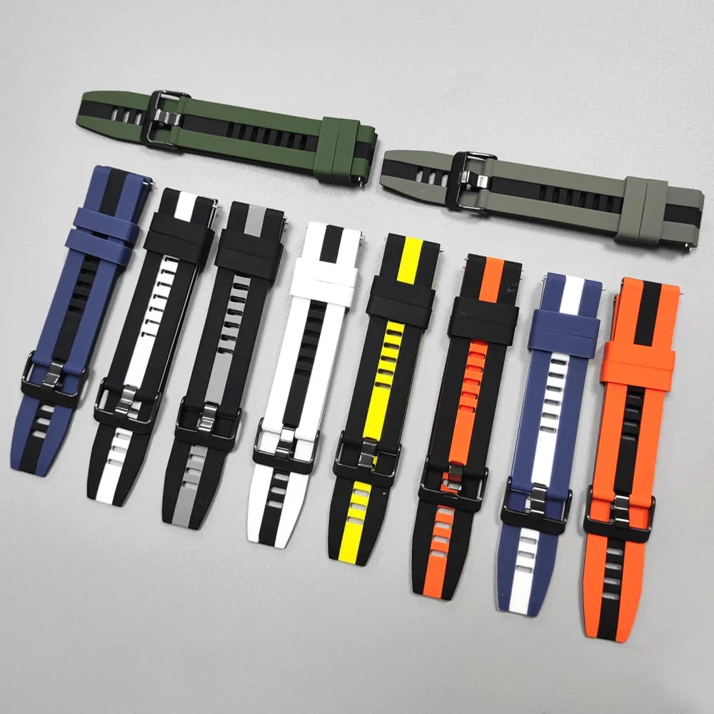 22mm Watch Strap for Amazfit Bip 6 5 Bip6 Smartwatch Band Bracelet for Amazfit BALANCE 2/GTR 4 2 3Pro/GTR 47mm Correa Wristband