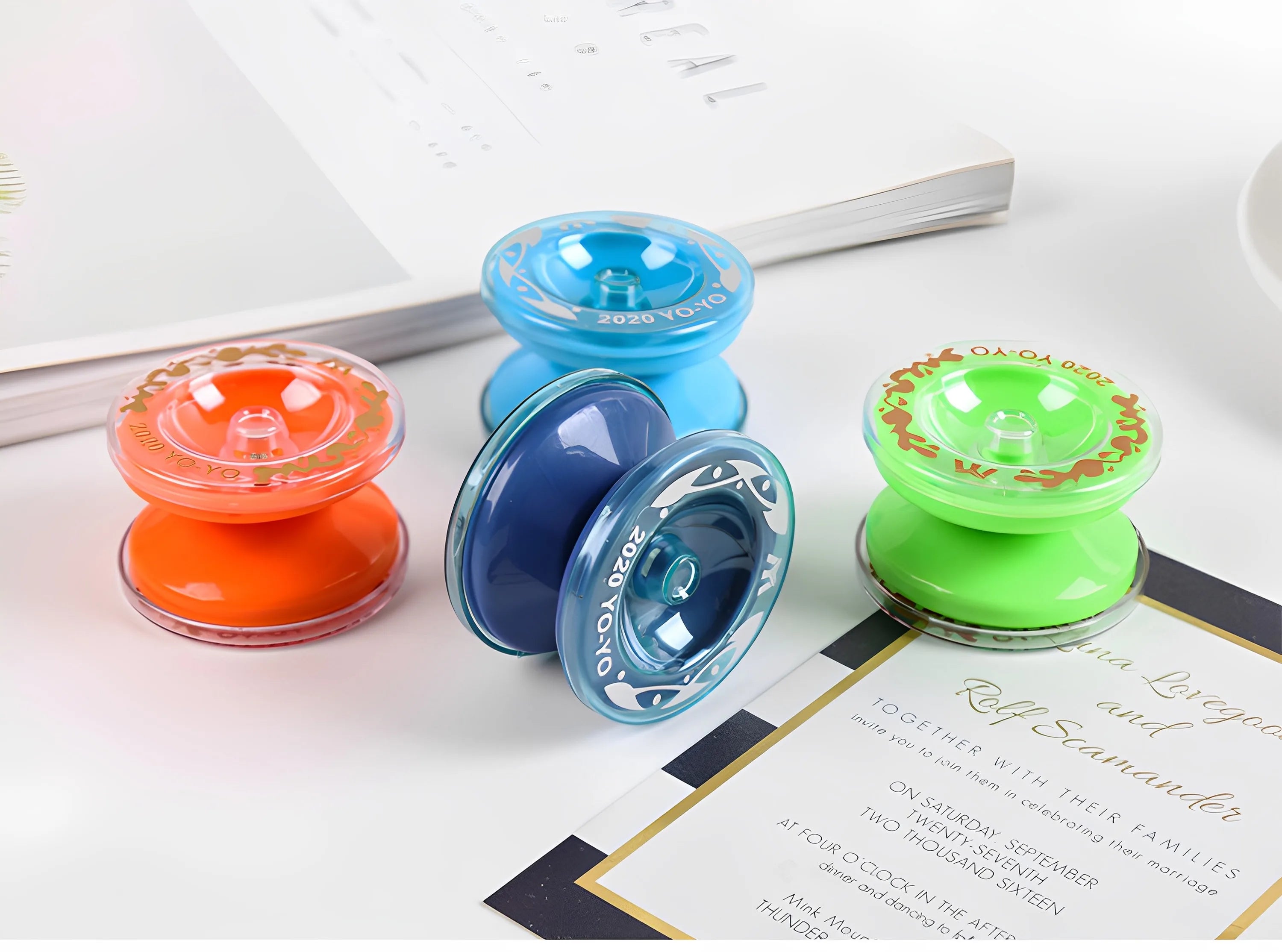 High-Value Yo-Yo Toy – Fun & Educational, Eco-Friendly, Great Hand Feel, Easy to Play, Inertia Trick YoYo for Beginners