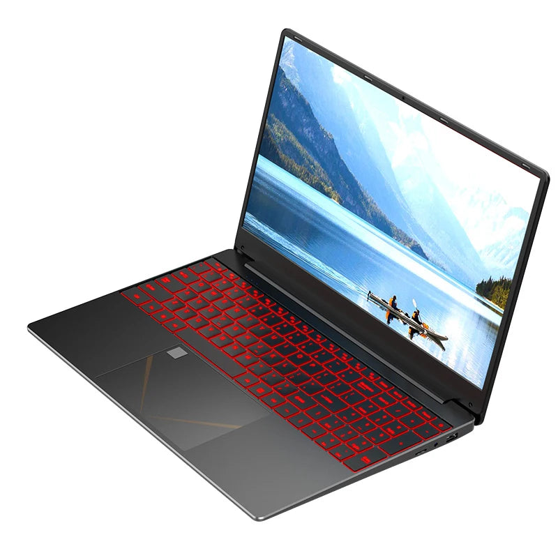 15.6inch PA156 Laptop Computer Win11 Intel N5095 16G 128G/256G/512G Notebook Netbook Backlit Keyboard WIFI HD BT4.0 USB3.0 3.0MP