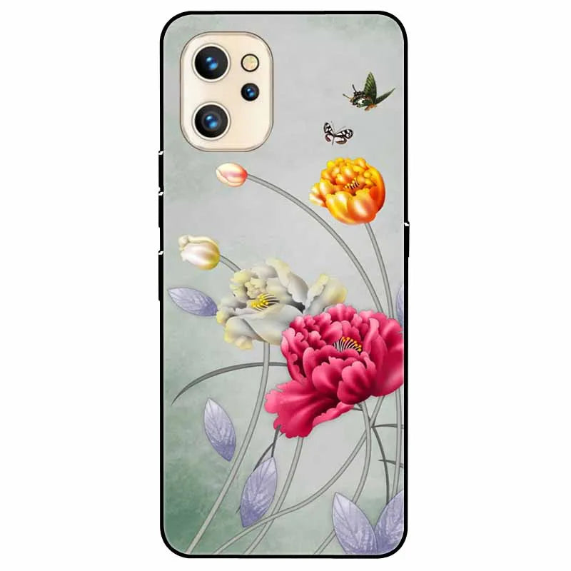 For Umidigi A13 Pro/ A13S / A13 Case Silicone Soft Shockproof Cat TPU Black Cases For Umidigi A13 Pro A13 Cases Umidigi13S Funda